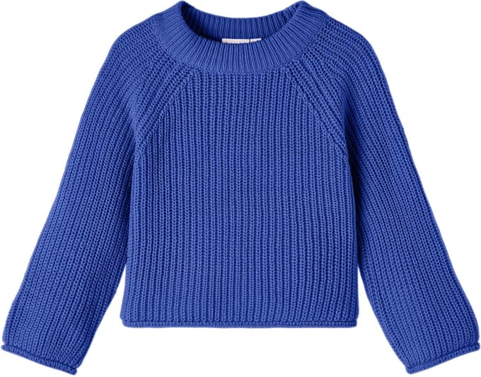 Name it trui meisjes - blauw - NMFvenja - maat 98