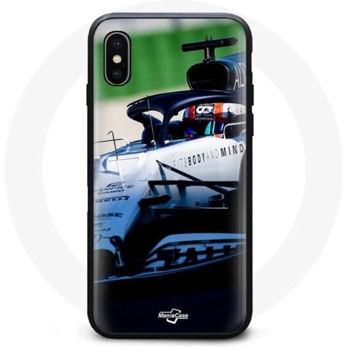 Coque - Formula 1 - Iphone XS Max - Souple - Blanc - Pierre Gasly blanc