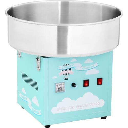 Royal Catering Suikerspinmachine - 52 cm - 1200 W - turkoois 10011084