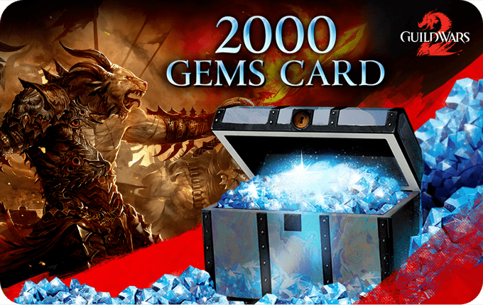 Guild Wars 2 Gem Card €25