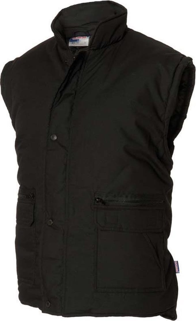 Tricorp Bodywarmer 401001 Zwart - Maat M