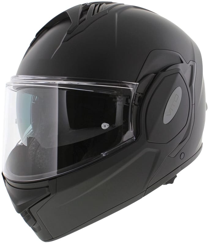 Vito Reverse Matt Black - Systeemhelm - Maat XXL - Scooterhelm - ECE 22-06 gekeurd