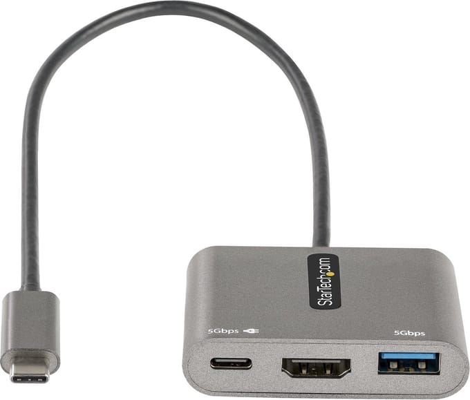 USB C to HDMI Adapter Startech CDP2HDUACP2 Silver