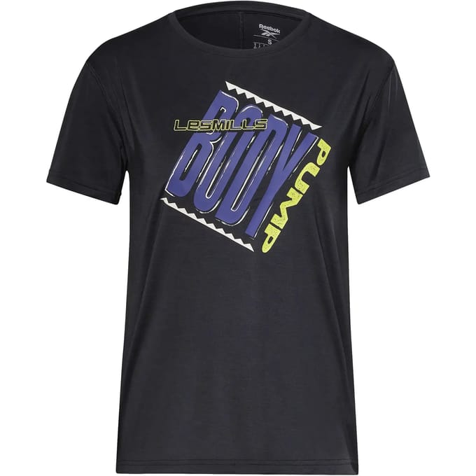 Dames-T-shirt Reebok Les Mills® BodyPump® Activchill Athletic