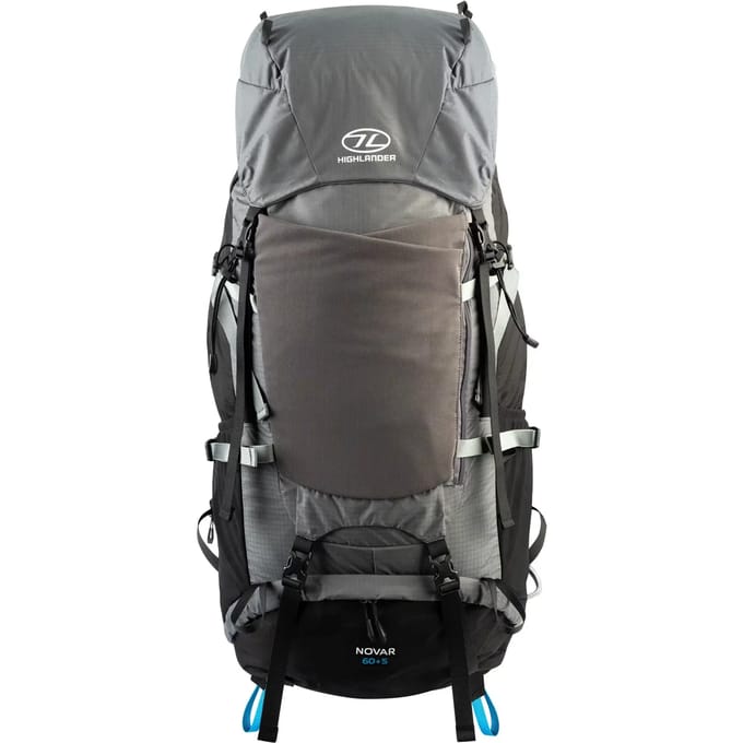 Highlander rugzak Novar Rucksack 60 + 5 liter - Grijs