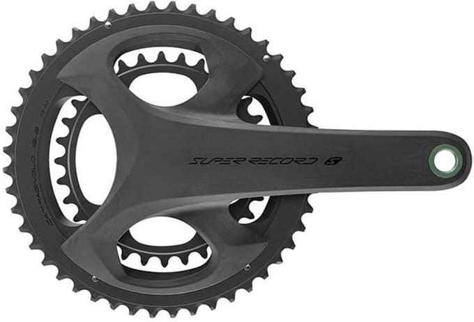 Campagnolo Super Record S Prot Carbon 12s Crankstel Zilver 172.5 mm / 48/32t
