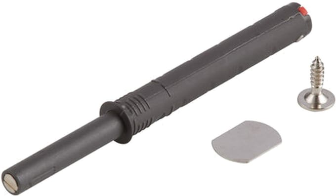 K-PUSH druksnapper Strong met magneet 37 mm antraciet