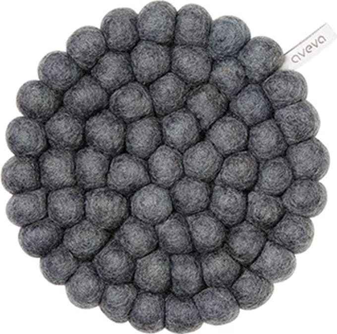 Aveva potonderzetter rond dark grey