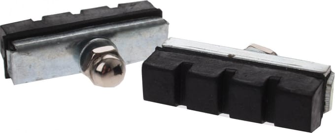 Amigo Remblokken Knijprem 40 X 11 Mm Zwart 2 Stuks