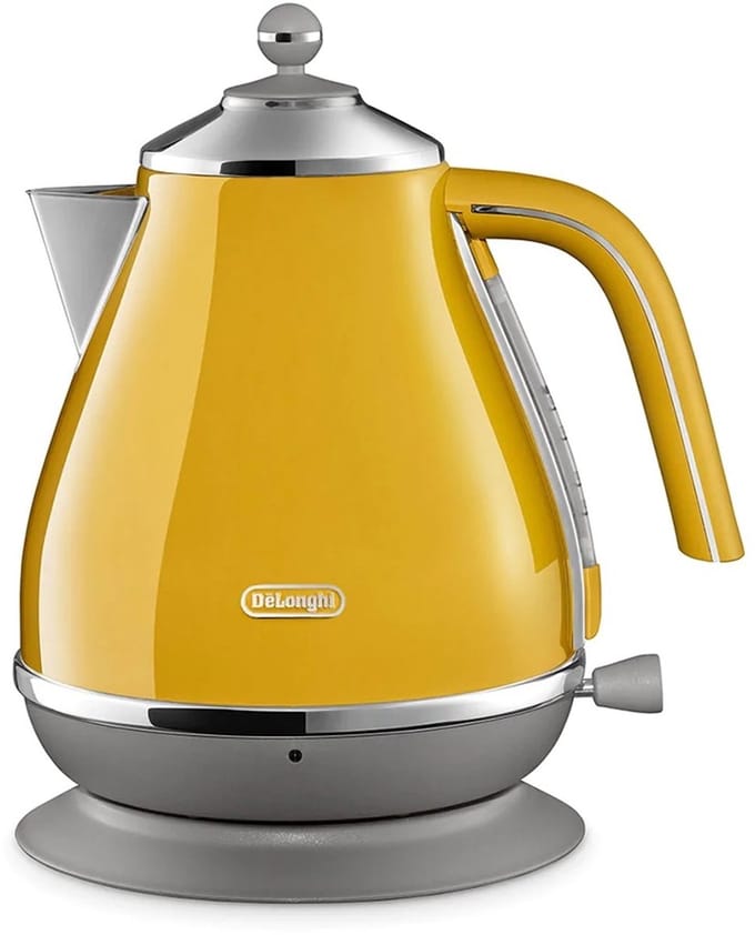 DeLonghi Waterkoker Kettle Yellow - Geel - 2000 W