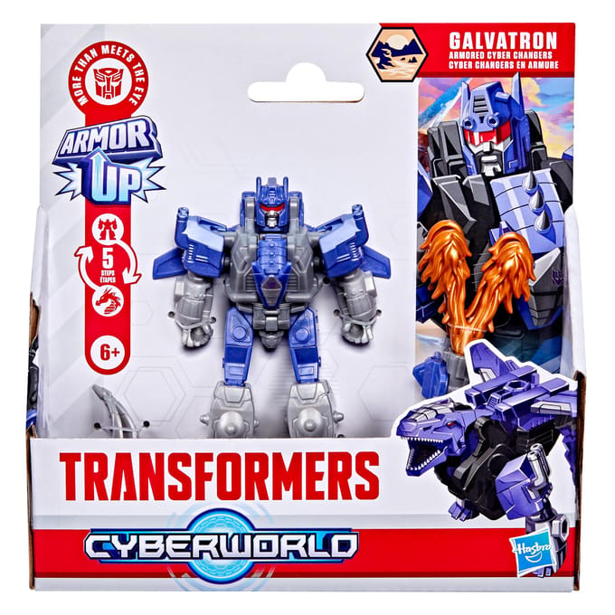 Transformers Cyberworld Galvatron Armoured Cyber Changers 10 cm