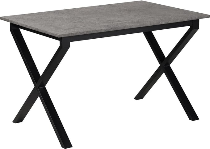 Ipswich-Eettafel - 120 cm - Betonlook