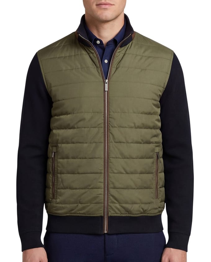 Bugatti vest groen