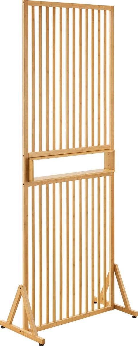 Kamerscherm Fron scheidingswand 197x75,5x40 cm bamboe [en.casa]