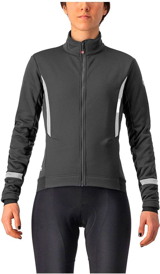 Castelli Dinamica 2 Jacket - Light Black/White Reflex