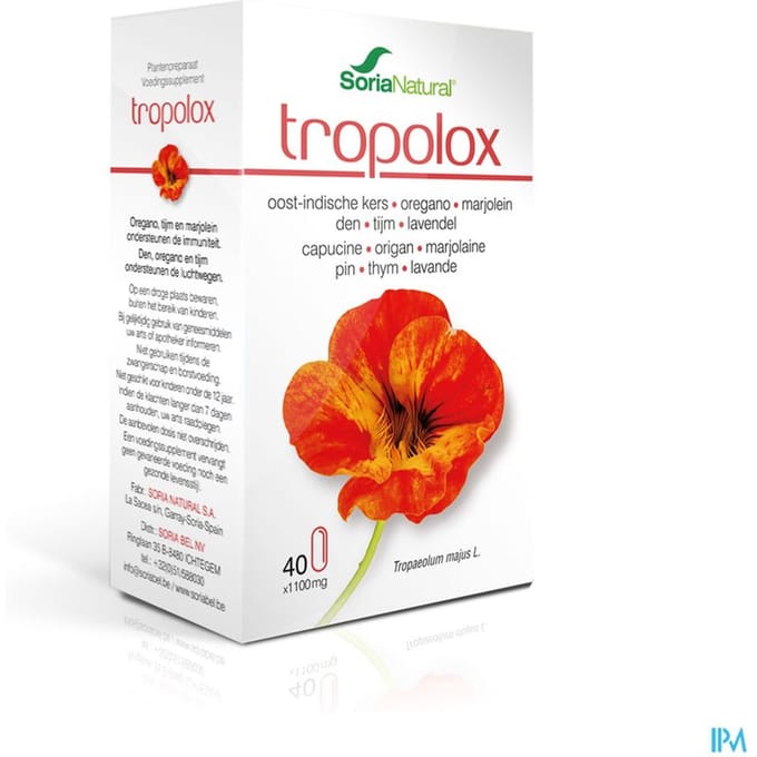 Soria Natural Tropolox 40 Tabletten
