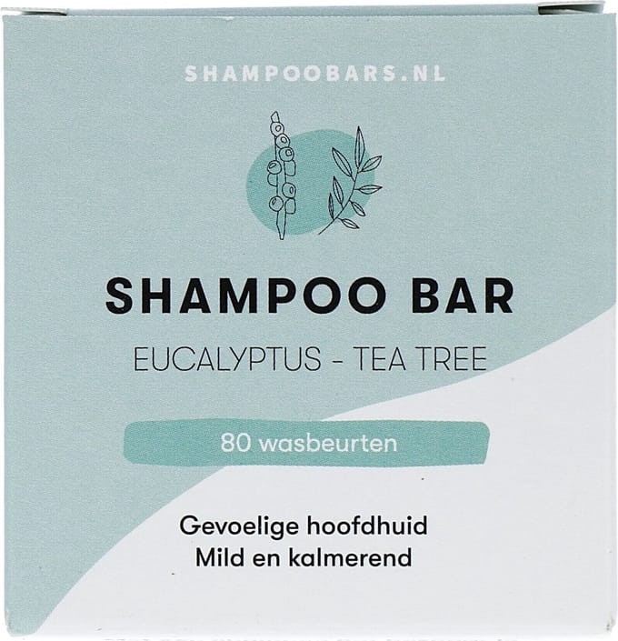 SOLYD - Shampoo Bar Eucalyptus - Tea Tree Sensitive Scalp - 60gr