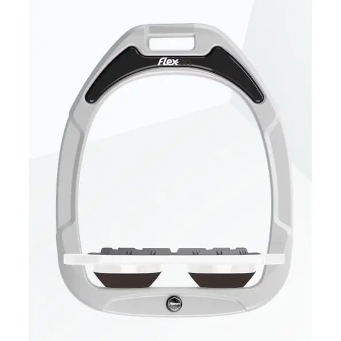 Plat Grip Wit/Wit/Bruin Flex-On Green Composite