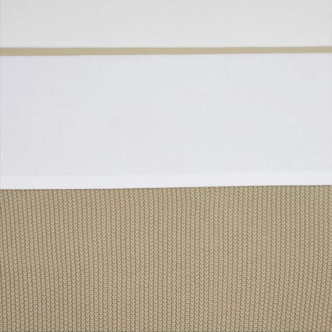 Meyco Baby Bies ledikant laken - sand - 100x150cm - 0.3 TOG