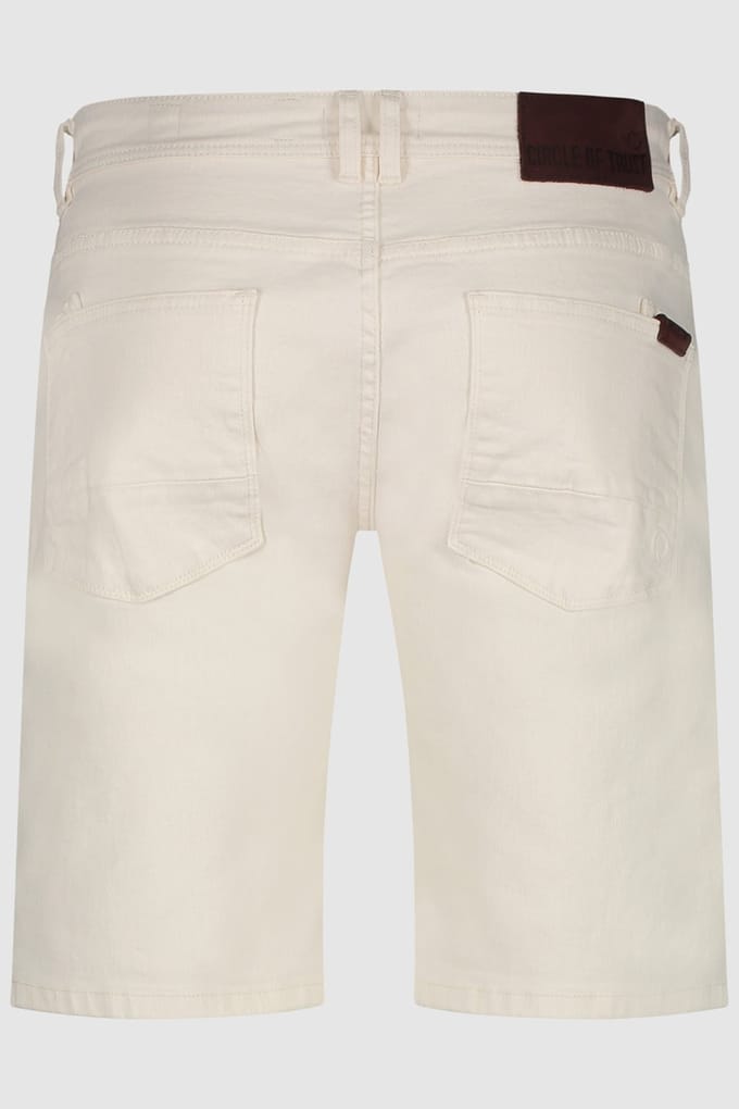 Circle of Trust Connor Denim Short Antique White Größe: 26 | Kurze Sporthosen Outlet | Herren | Blau