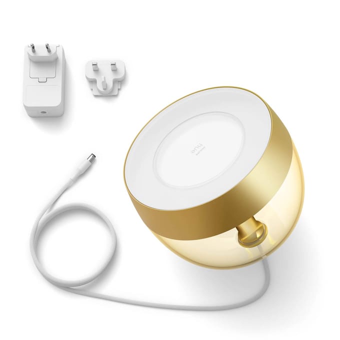 Philips Hue Iris tafellamp - wit en gekleurd licht - goud