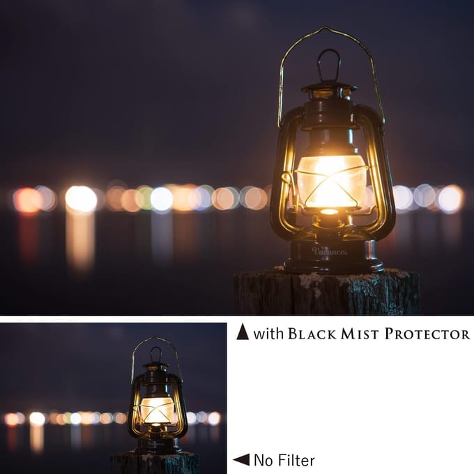 Kenko Black Mist Protector 55mm - Filmische Effecten & Lensbescherming