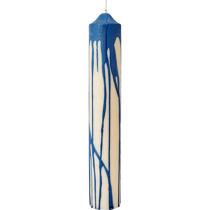 Ferm Living Dryp stompkaars - donkerblauw - Hoogte 30 cm