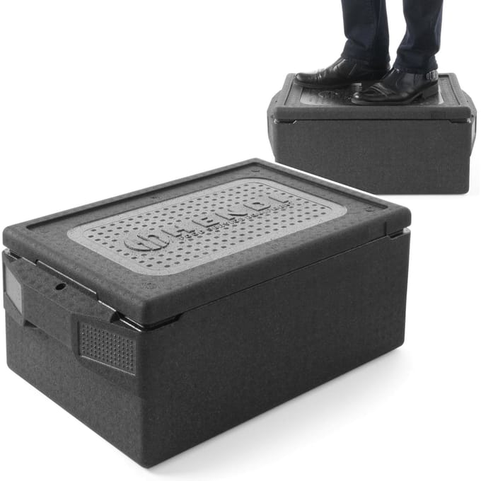 Catering Thermische Isolatie Container Thermos voor Voedseltransport Eep Gn1/1 , Hendi 707982 39 L