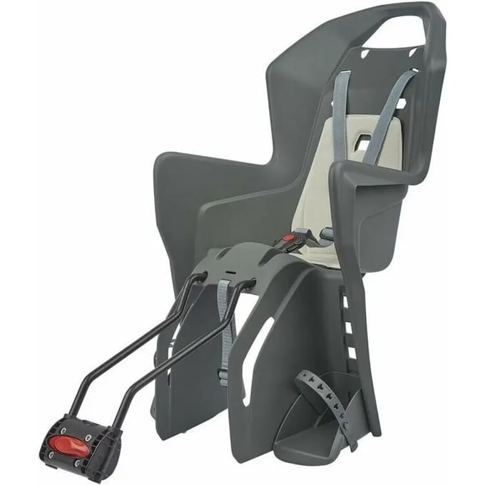 Polisport Move Koolah 29 Achterzitje Voor Kinderfiets Grijs Max 22 kg Jongen