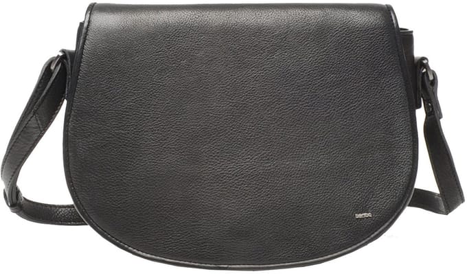 Berba Lucca saddle bag crossbody tas zwart