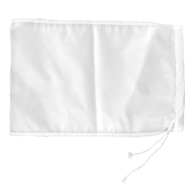 300 Mesh Nylon Filterzak Herbruikbare Thee Wijn Sojamelk Voedsel Zeef Keukengerei white