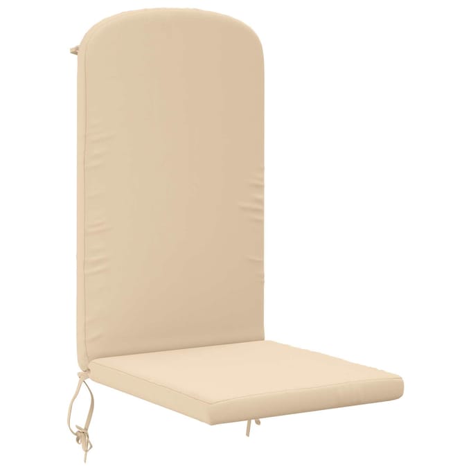 vidaXL - Zon - Ligzitzak - Kussen - GEMERT - 100% - Polyester - Crèmekleurig