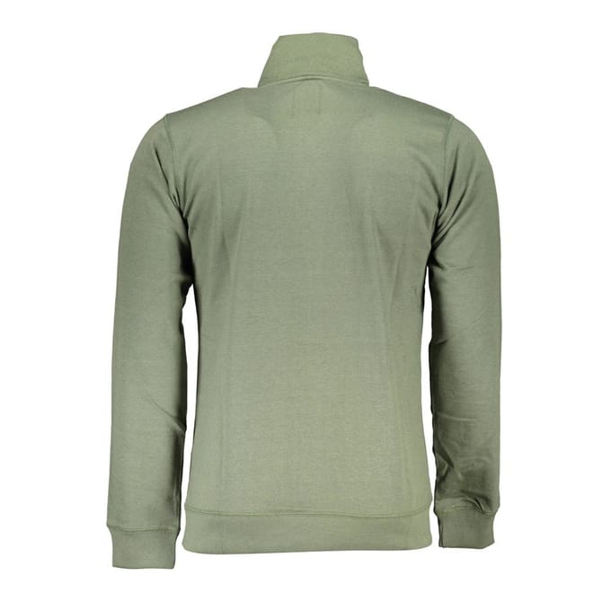 Gianmarco Venturi Verde Katoenen Heren Sweatshirt