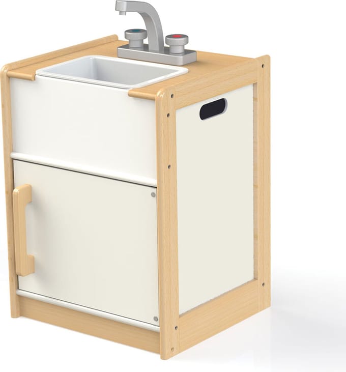 Tidlo Educational Wooden Play Kitchen Sink