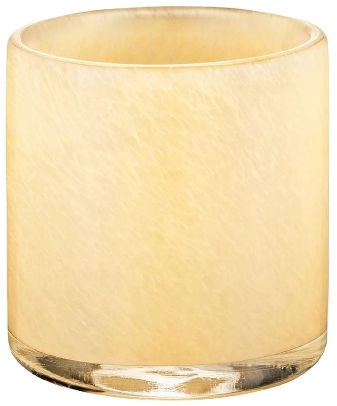 Saga Windlicht Vanilla Large | Beige / Geel