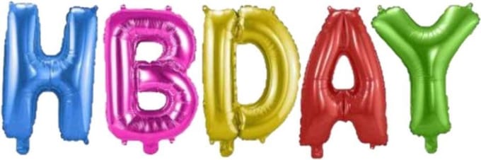Folat - Folie ballon set HBDAY