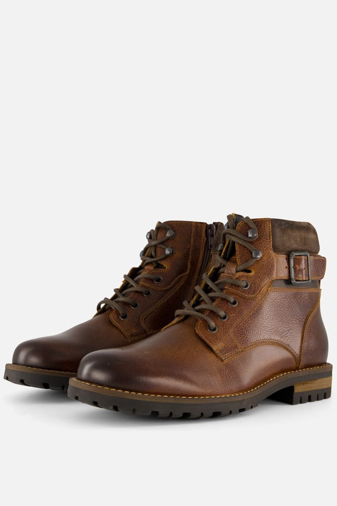 Outfielder Outfielder Veterboots cognac Leer