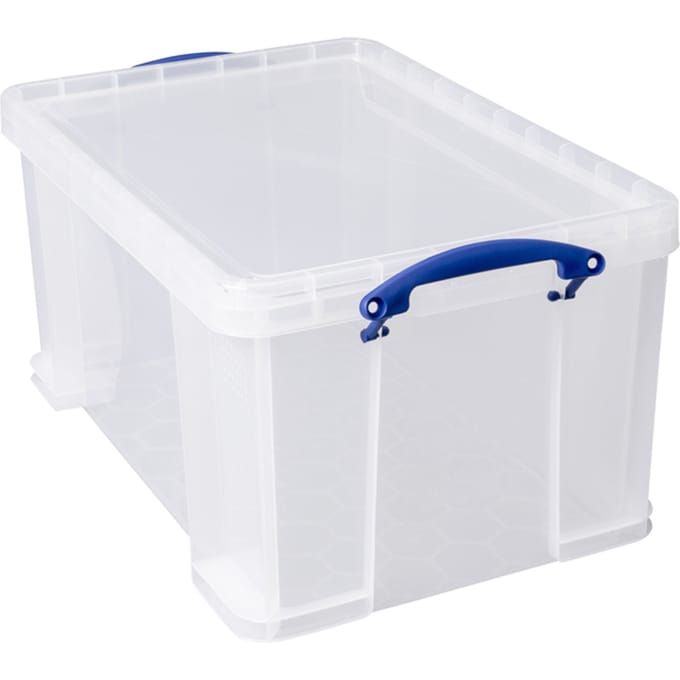 Really Useful Box opbergdoos 48 liter, transparant