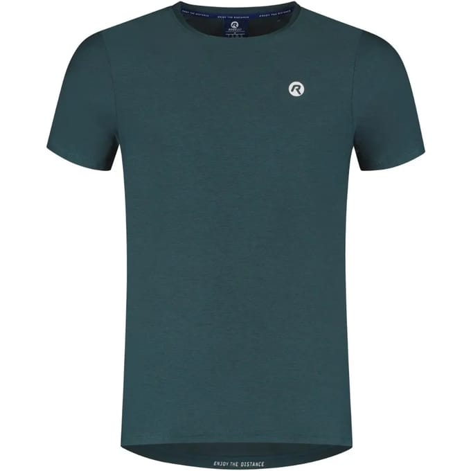 Rogelli Essential Heren Hardloopshirt - Korte Mouw - Blauw