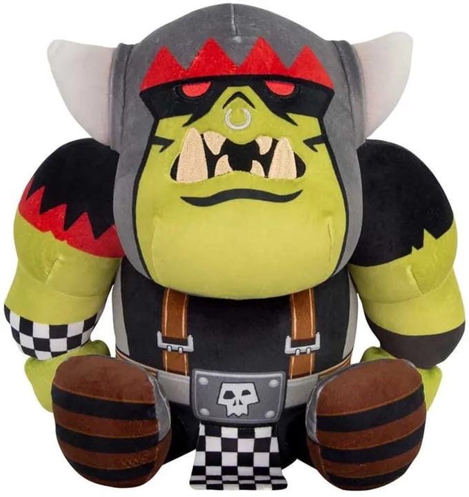Tomy - Warhammer - Goff Ork Boy - Pluche