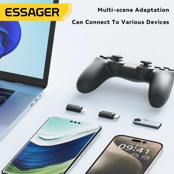 Essager Lighting naar Type C OTG Adapter USB Type C naar Lighting PD 20W Snelladen voor iPhone 15 14 13 12 Pro Max iOS Converter