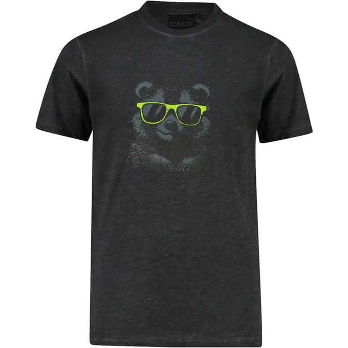 T-shirt van gemêlede jersey kind CMP