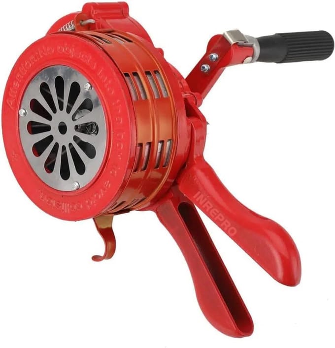 Draagbare Handslinger Sirene 110 dB Veiligheidsalarm voor Noodsituaties