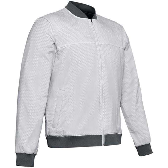 Under Armour heren Coldgear Reactor bomberjack grijs 1350940 014