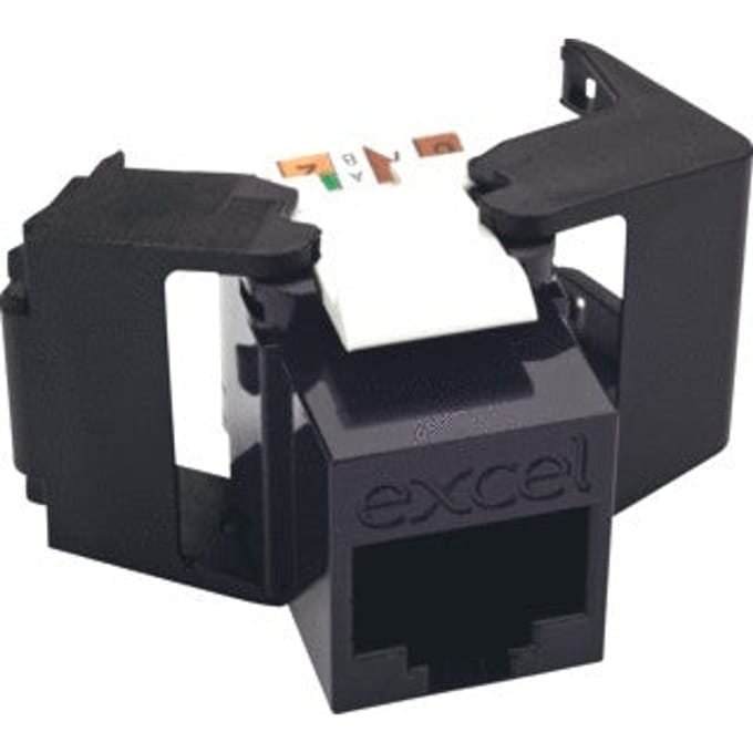 Excel Modulaire Stekker Laag Profiel - 100-215-BK