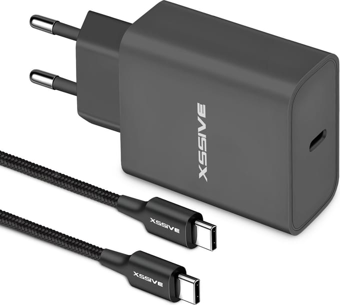 USB C Adapter met USB-C naar USBC Oplader Kabel 1 Meter - Fast en Quick Charge