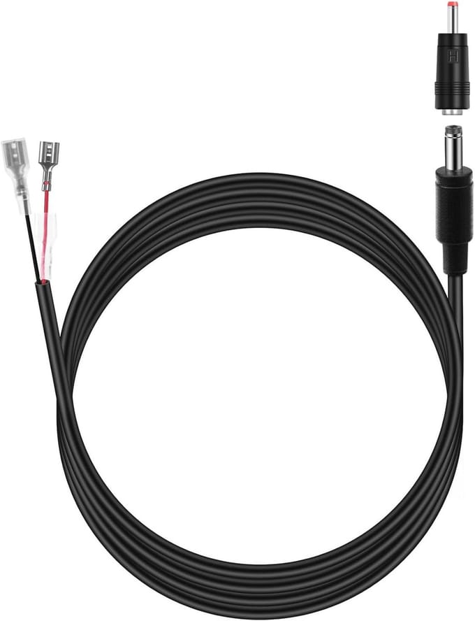 2M Externe Stroomkabel voor Wildcamera - Universele Aansluiting met Adapter en 2A Zekering