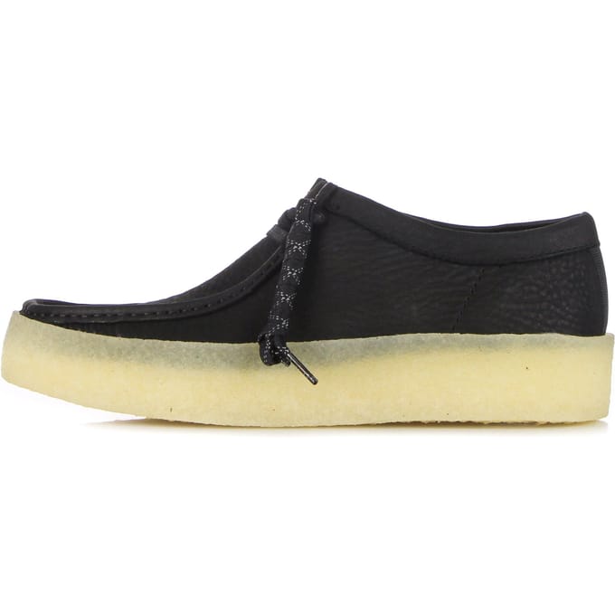 Wallabee Cup lifestyle herenschoen zwart/nubuck