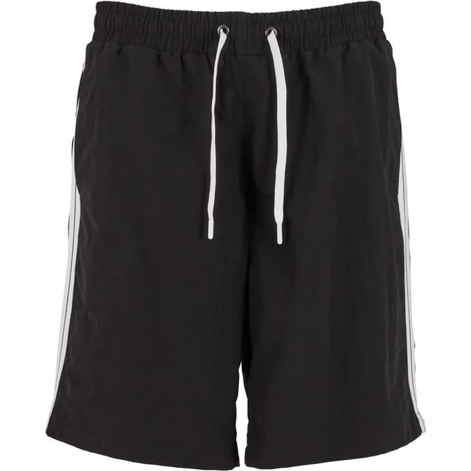 Urban Classics - Board with patched stripe Korte broek - 5XL - Zwart