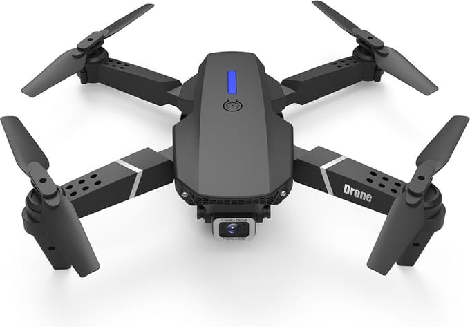 Quad Drone met camera en opbergtas - full HD - met 3 accu's